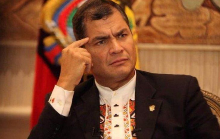 El expresidente de Ecuador Rafael Correa denunci&oacute; persecuci&oacute;n pol&iacute;tica.