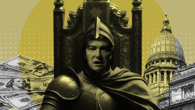 El presidente Javier Milei se ha erigido como el nuevo ocupante del “trono de hierro”.