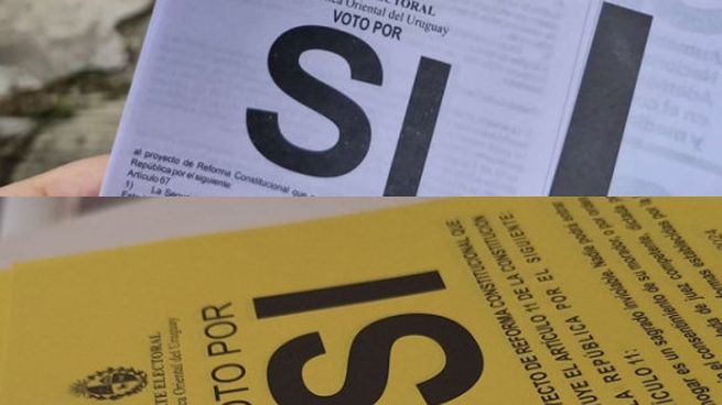 Este domingo se pondrán a consulta dos plebiscitos, uno sobre la seguridad social y otro acerca de los allanamientos nocturnos.