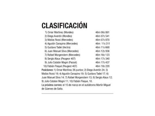 Clasificación