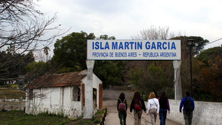 Entrada a la Isla Martín García, a sólo 40km de Buenos Aires.
