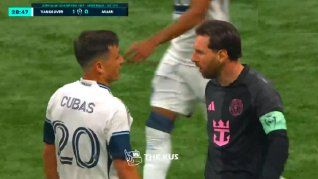 Messi se peleó fuerte con un ex Boca en la derrota del Inter Miami