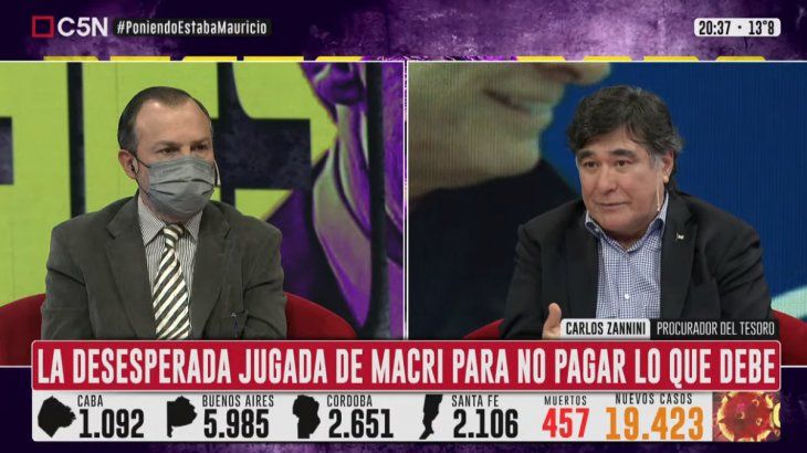 Carlos Zannini en C5N