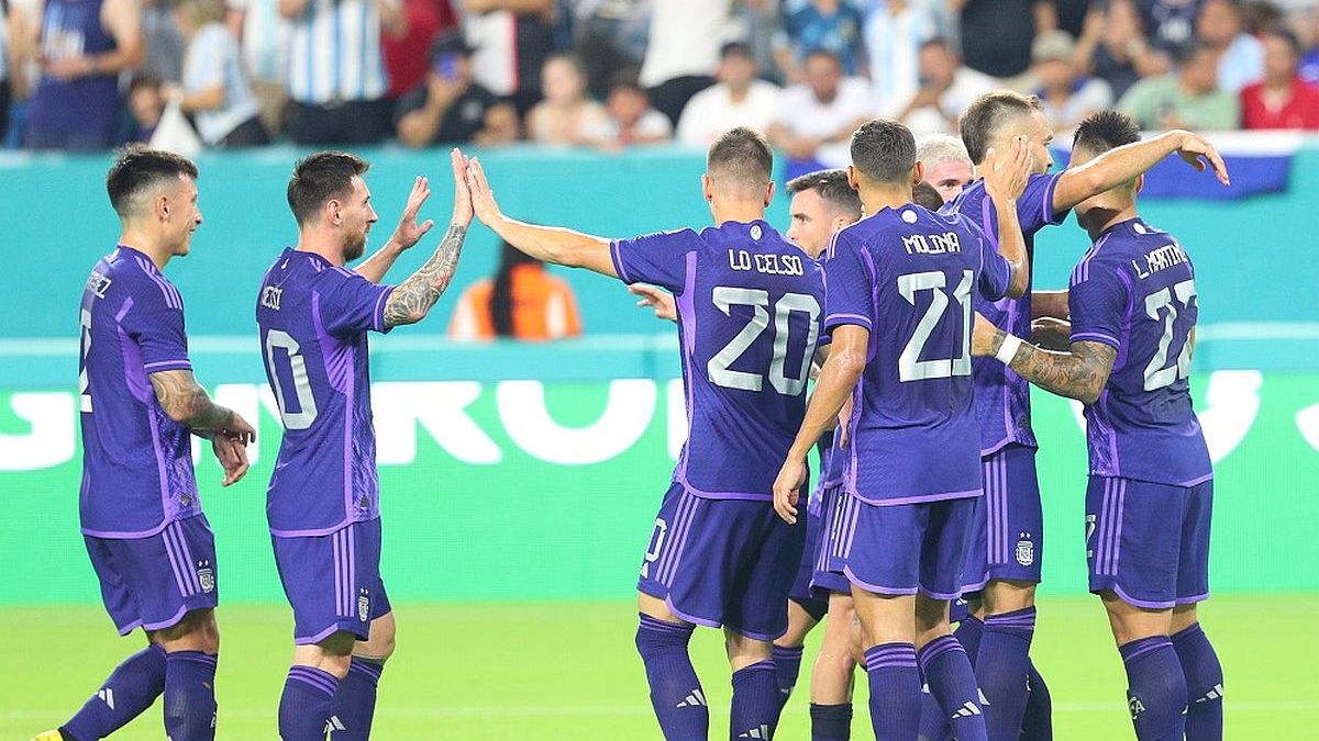 The Argentine team faces Jamaica: schedule, TV and formations