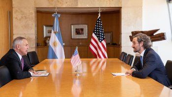 “Repasamos temas vinculados con el apoyo ante organismos multilaterales como el FMI, reveló Santiago Cafiero sobre el encuentro con Marc Stanley.