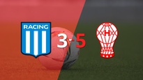 racing club cayo 5 a 3 y no logro clasificar a cuartos de final
