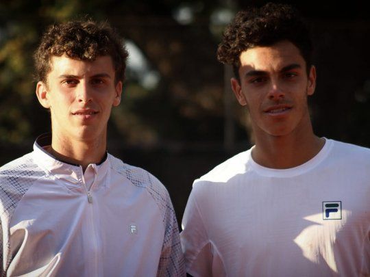 Juan Manuel y Francisco, los hermanos Cerúndolo.