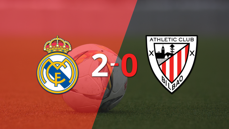Doblete de Rodrygo en el triunfo 2-0 de Real Madrid frente a Athletic Bilbao