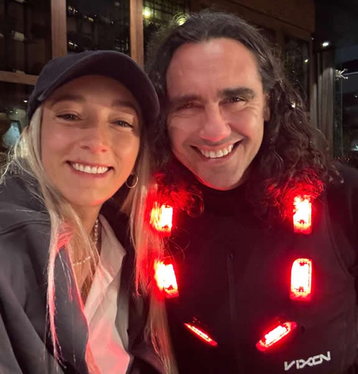 Agostina Galimberti y Juan Pablo Sorín Agostina Galimberti y Juan Pablo Sorín