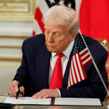 Archivo. Trump busca liderar la carrera por la IA. Archivo. Trump busca liderar la carrera por la IA.