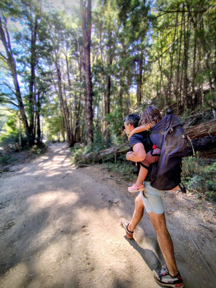 Incendio en Puerto Patriada: una evacuación en primera persona.