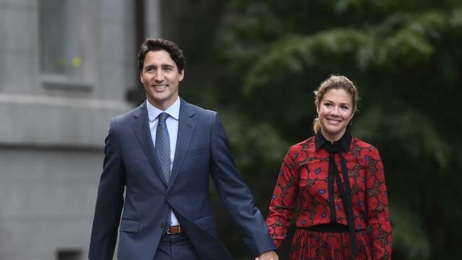 Justin Trudeau y Sophie Gregoire.