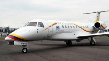 El avión de Lenín Moreno debió realizar un aterrizaje de emergencia.&nbsp;