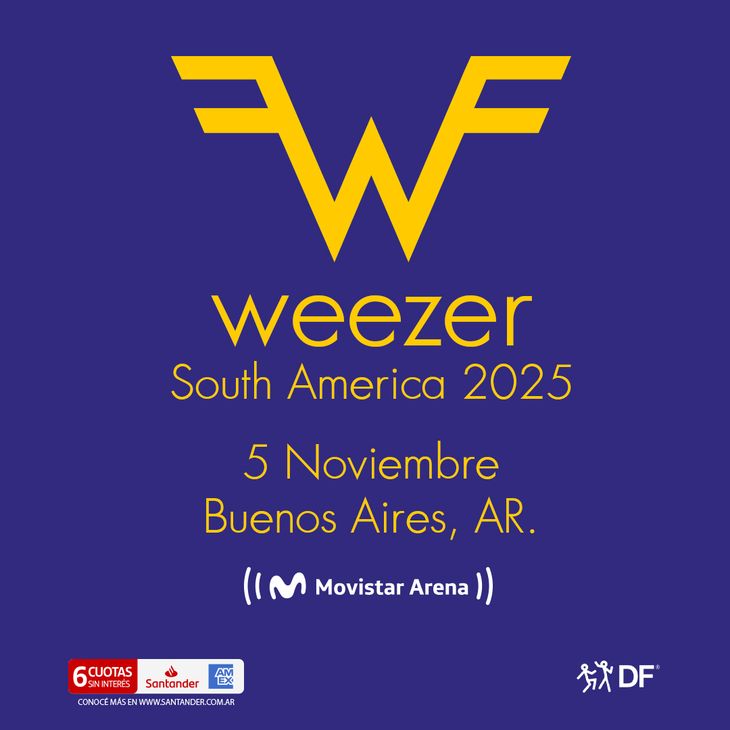 Weezer arrives for the first time in Argentina: when and where to buy tickets