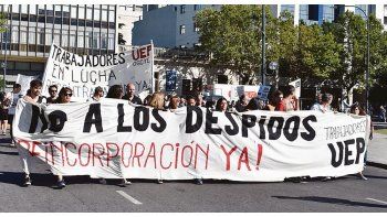 reacción. Apenas conocida la noticia, ATE marchó a la Dirección de Educación para reclamar por la reapertura de ese organismo.