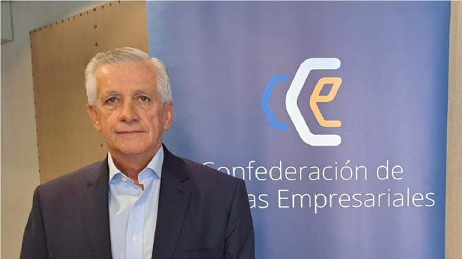 Diego ONeill, presidente de la Confederación de Cámaras Empresarias (CEE) de Uruguay y de la Cámara de la Construcción (CCU).
