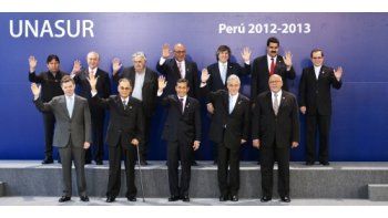 Foto de familia de la VI Cumbre de Unasur.