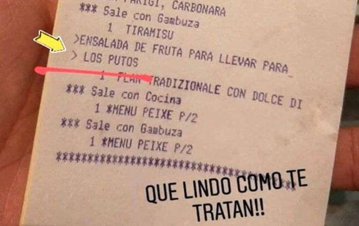 El agravio generó un fuerte repudio en las redes sociales.