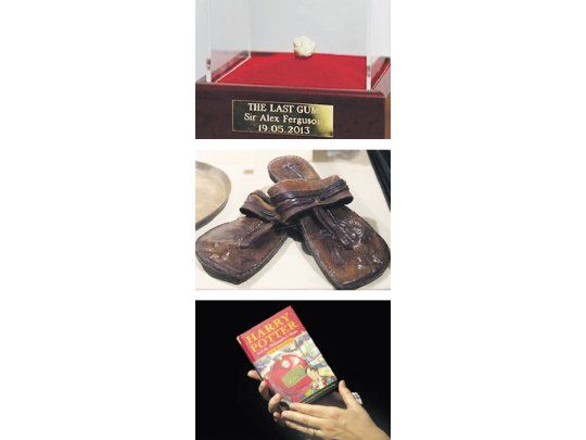 Día de subastas insólitas