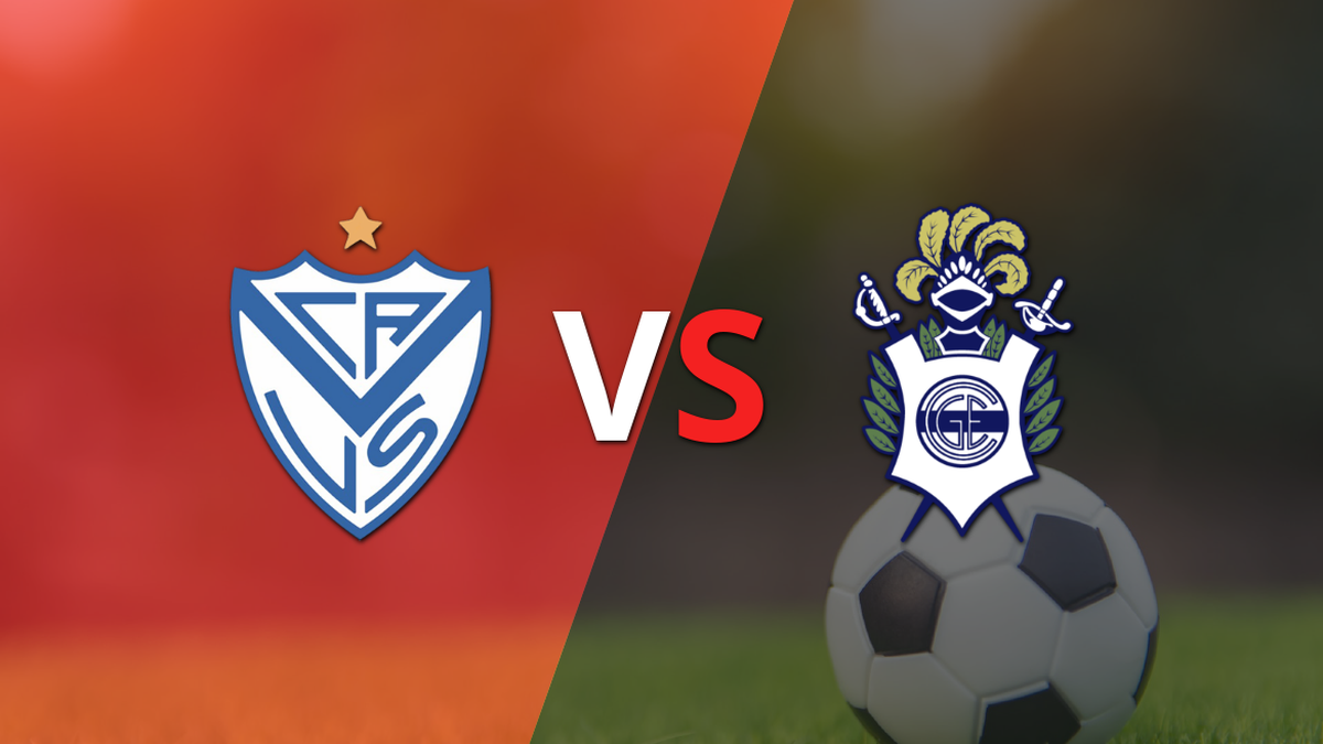 Vélez and Gimnasia are already playing in Fortín