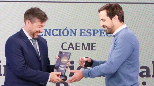  Nicolás Kreplak recibió el galardón.