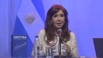 Cristina presentó Sinceramente en Río Gallegos.&nbsp;