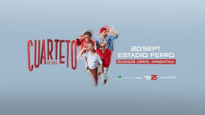 El Cuarteto de Nos se presentó en Ferro en un show inolvidable.