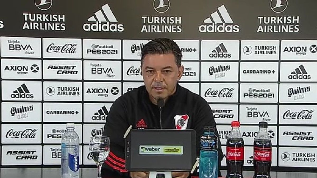Gallardo, in depth: he spoke of the championship, the moment of Julián Álvarez and the return of “Juanfer” Quintero