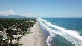 Puerto Arista, popular playa de Chiapas.