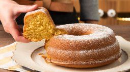 Budín de naranja.&nbsp;