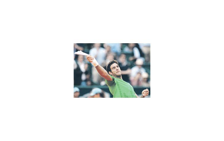 Pese a no jugar sobre polvo de ladrillo desde 2009, cuando cayó en las semis de Roland Garros, «Delpo» no acusó la falta de rodaje. Por el contrario, se despachó con un título en Estoril, dejando en el camino a dos grandes jugadores como Söderling y Verdasco.
