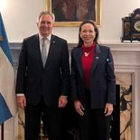 Pablo Quirno se reunió con María Corina Machado en Washington. Pablo Quirno se reunió con María Corina Machado en Washington.