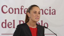 Claudia Sheinbaum en la Mañanera del Pueblo de este jueves.