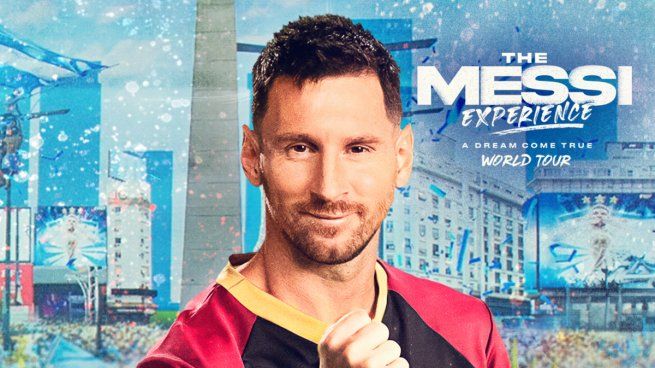 An immersive experience about the life of Lionel Messi arrives in Argentina in July