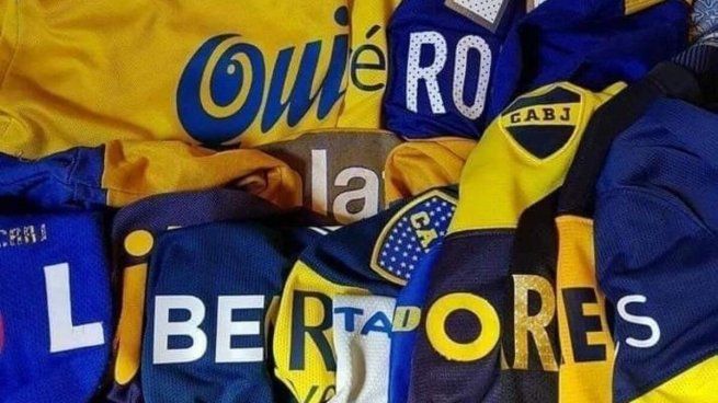 La final de boca de este sábado disparó la venta de la clásica indumentaria azul y amarilla.