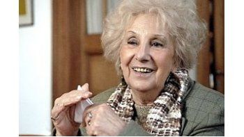 La titular de Abuelas de Plaza de Mayo, Estela de Carlotto.