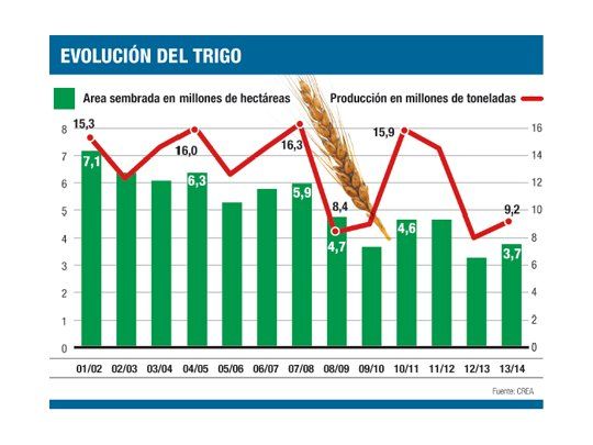 Trigo I: escenarios local e internacional alientan producción