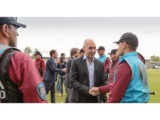 Horacio Rodríguez Larreta presentó esta semana a la nueva fuerza policial que unifica a la Federal y la Metropolitana. Prometió tolerancia cero si ocurre un caso similar al denunciado en la villa 21-24 de Barracas.