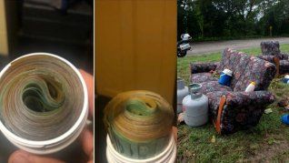 Un hombre encontró u$s4731 en un mueble y los devolvió..