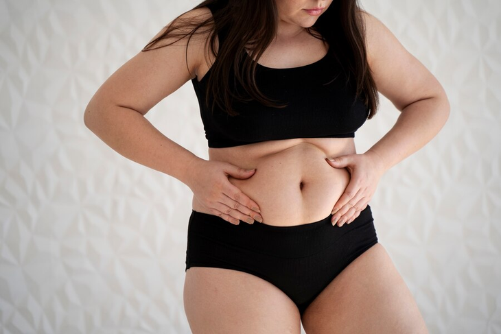 Abdominal fat can be harmful to your health.                                                                                                                                                                     