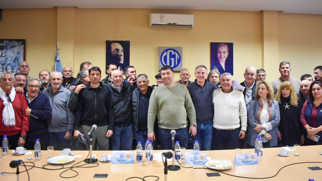 La CGT se reunió con confederaciones de sindicatos del transporte, industria, alimentación y la energía, entre otras.&nbsp;&nbsp;