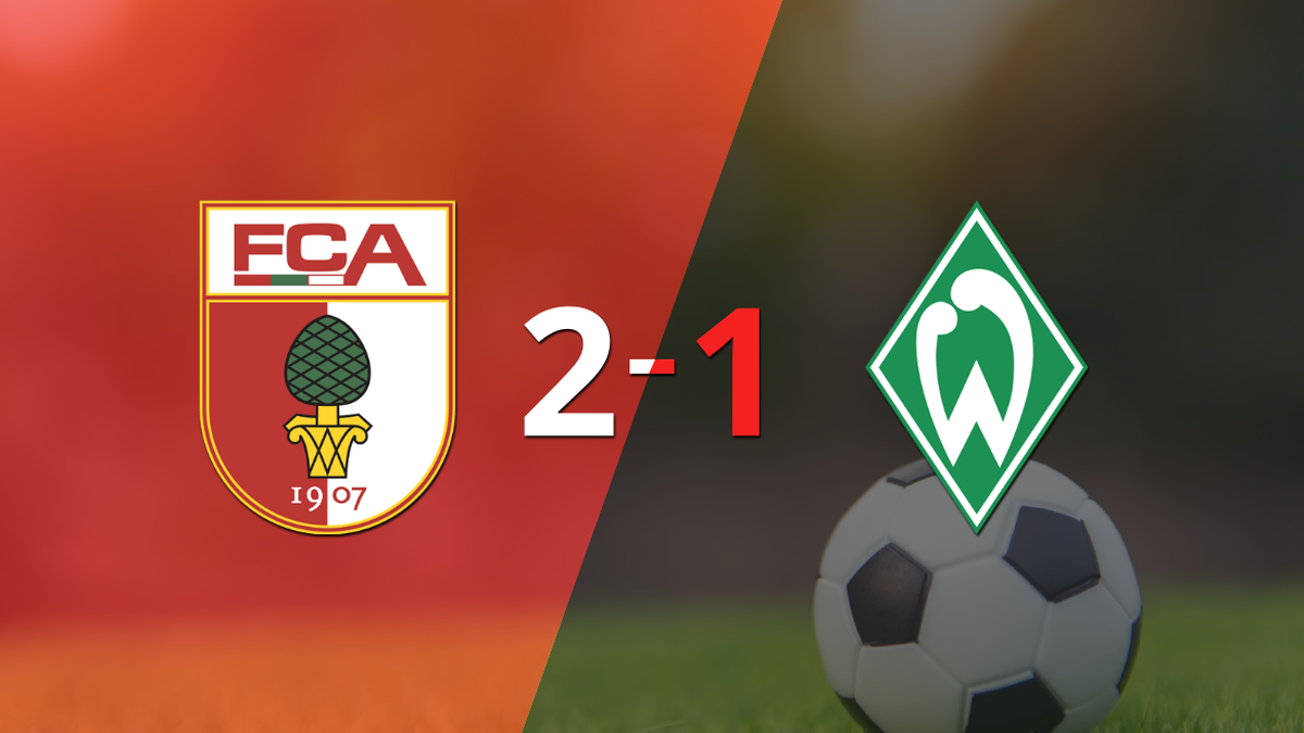 With the slightest difference, Augsburg beat Werder Bremen 2-1