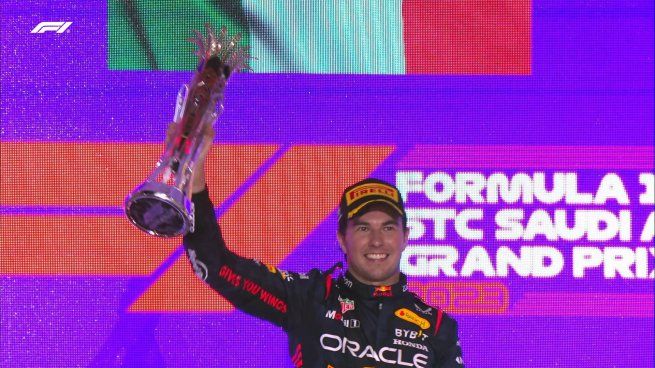 Sonrisa. Sergio Pérez ganó la segunda fecha de la Fórmula 1.