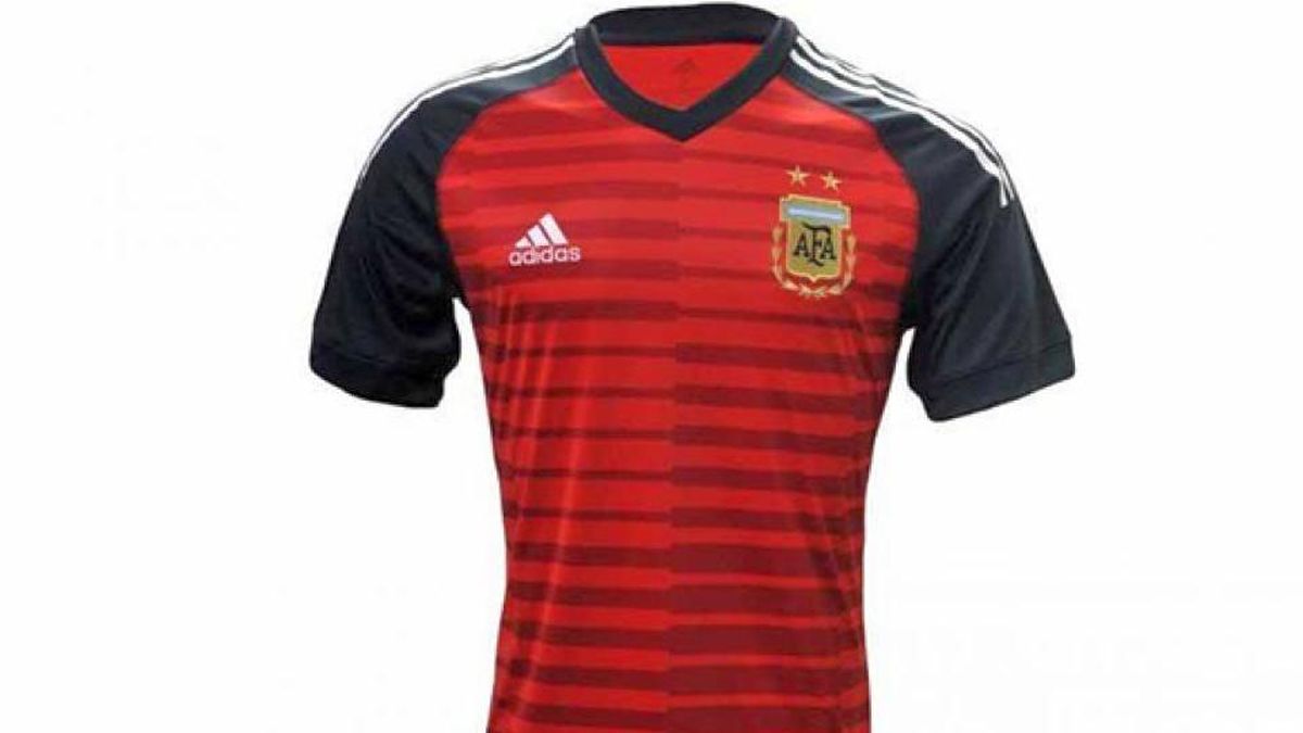 Se filtró la camiseta usará el arquero de Argentina en Rusia 2018