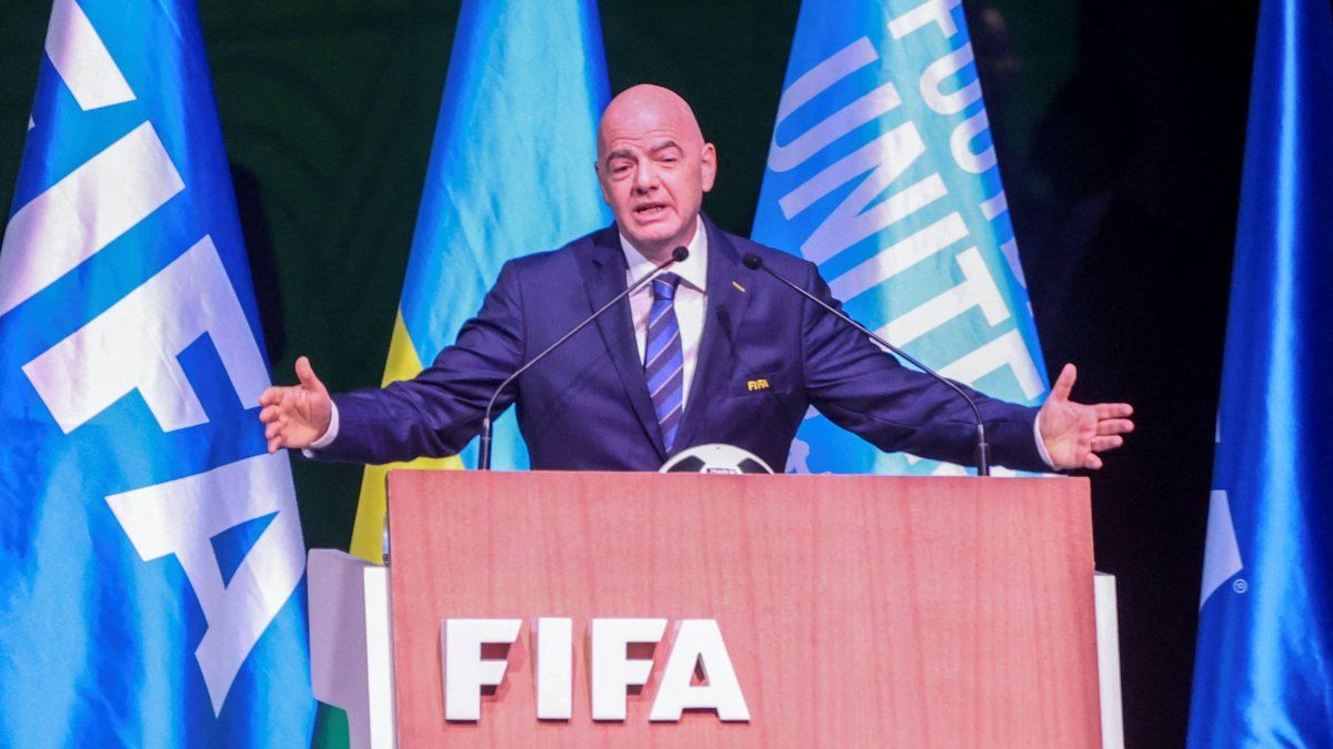 Infantino defended the New Club World Cup and put it up to a historic event for football