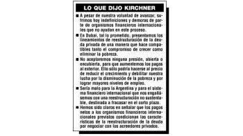 ámbito.com | Kirchner tensa otra vez relación con FMI