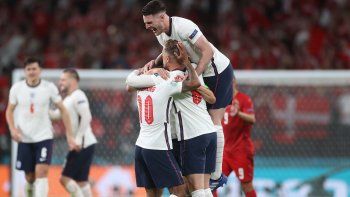 Inglaterra es finalista de la Eurocopa por primera vez.