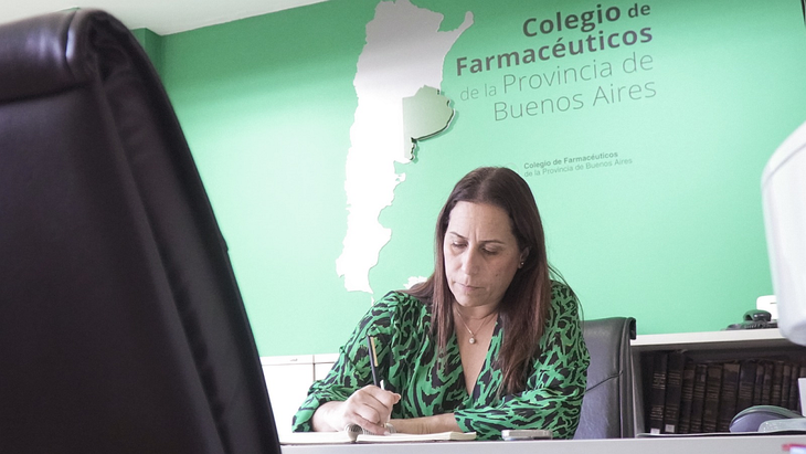 Alejandra Gómez, president of COLFARMA, analyzed the challenges of implementing electronic prescriptions in Argentina. Alejandra Gómez, president of COLFARMA, analyzed the challenges of implementing electronic prescriptions in Argentina.