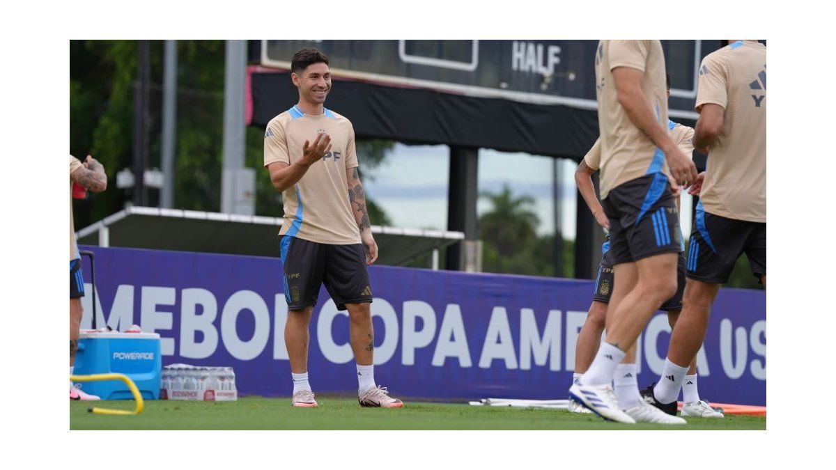 Copa América: the Argentine National Team will play with an alternative formation against Peru