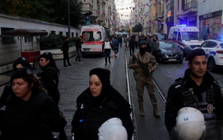 atentado en turquia: detuvieron a una mujer y sospechan de los rebeldes kurdos